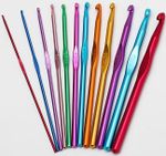 Набор металлических крючков для вязания