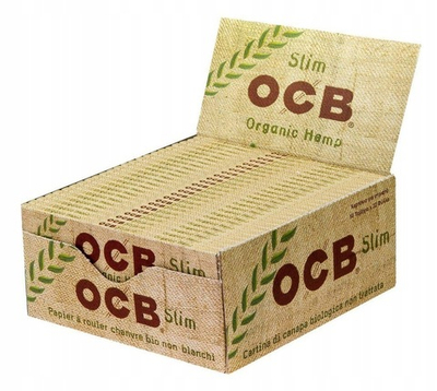Бумага для сигарет блок "OCB" Organic Hemp Slim 32л*50шт