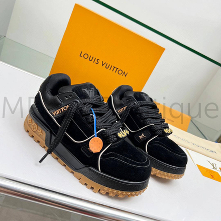 Черные кроссовки LV Trainer Maxi Louis Vuitton