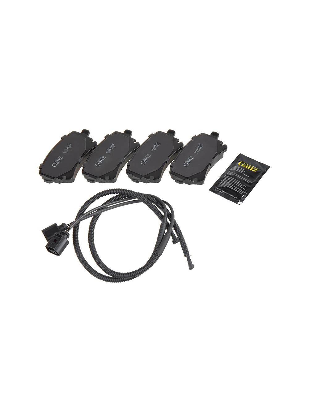 Колодки задние PRO-Line Ceramic AUDI A4/A6/A8 2.8-4.2/3.0TDi GANZ GIJ07029C