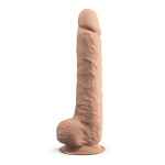 Телесный фаллоимитатор 26,6см на присоске с мошенкой SilexD the Original Super Soft Silicone Dildo 10" Model 1