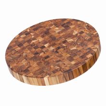 Teakhaus Доска разделочная торцевая Butcher Block круглая 46 см