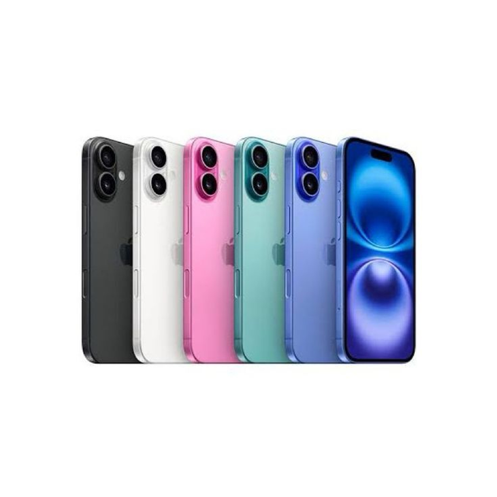 Смартфон Apple iPhone 16 128Gb eSIM + SIM Черный