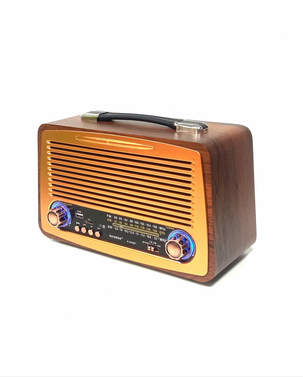 Радиоприемник в ретро стиле + MP3 плеер Stereo Raiseng R3299BT