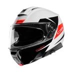 Шлем Shuberth C5 Eclipse Red, белый/красный, размер M (RR)