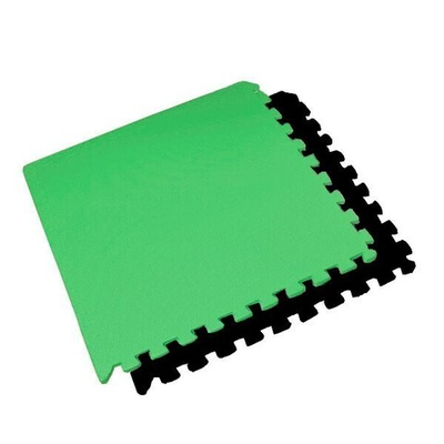 Коврик-пазл BABYPUZZ (4 плиты 60x60x0,9см, 1,44кв.м./уп) Черно-зеленый