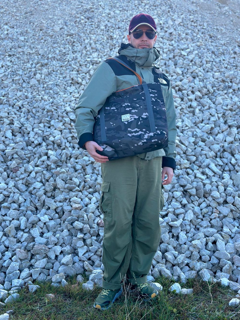 Шоппер Klumba Utility Camo Classic серый