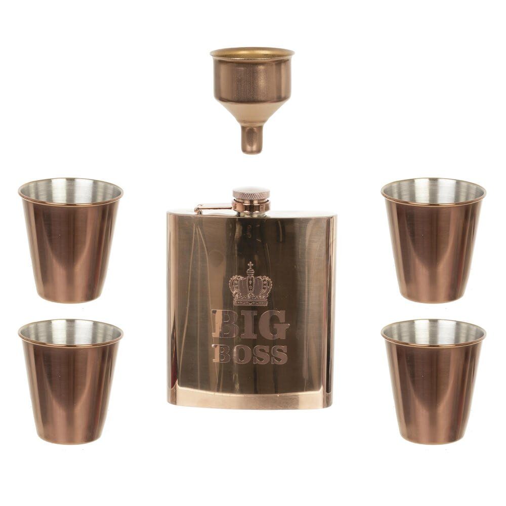 GAEM Набор с фляжкой 450 мл, 6 в 1, L27 W21 H6 см