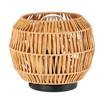 Настольная лампа 1*E27 44145 чёрный/натуральный Sheldon Eglo