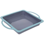 Форма силиконовая «CooKstyle» квадратная с ручками, 20*29*4см, с металлической вставкой