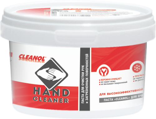 Паста для очистки рук "Cleanol", банка 550 мл.