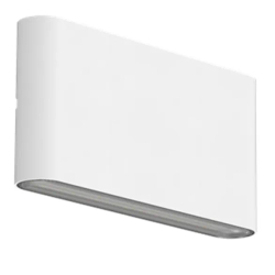 Светильник настенный SP-FLAT-S175x90-2x5W Day4000-MIX (Белый, 75 deg, 230V) (Arlight, IP65 Металл, 3 года) 063610