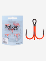 Крючки рыболовные (тройник) Saikyo 7001OR № 14 (50 шт. в упк.)
