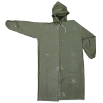 Дождевик-плащ «Олива» с капюшоном и завязками, на кнопках, р. XXXL(115*66см.)