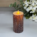 Сувенир с подсветкой «Свеча - Дерево» 7,5*15 см (работает от батареек 3 ААА)