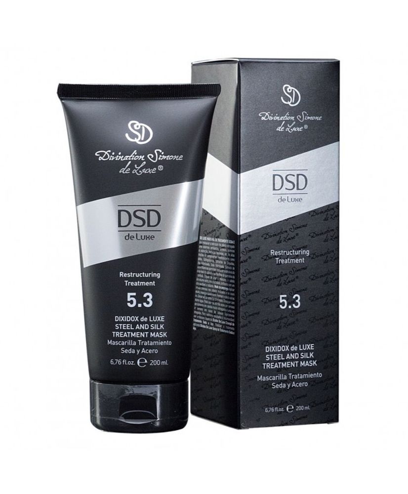 DSD 5.3 Steel and Silk Treatment Mask 200ml (Восстанавливающая маска сталь и шелк)