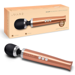 Вибромассажер литой люкс-ванд розовое золото 29см Le Wand Die Cast LW-051-RG