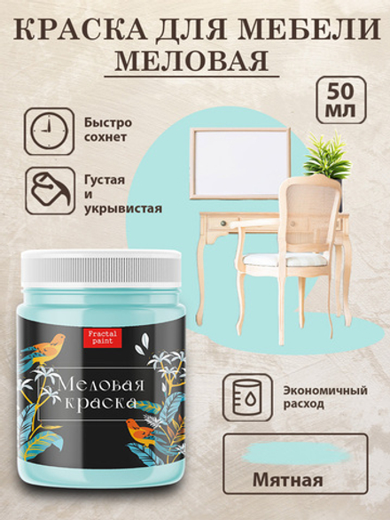 Меловая краска «Мятная»