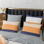 Комплект постельного белья Люкс Сатин 100% хлопок на резинке AR329