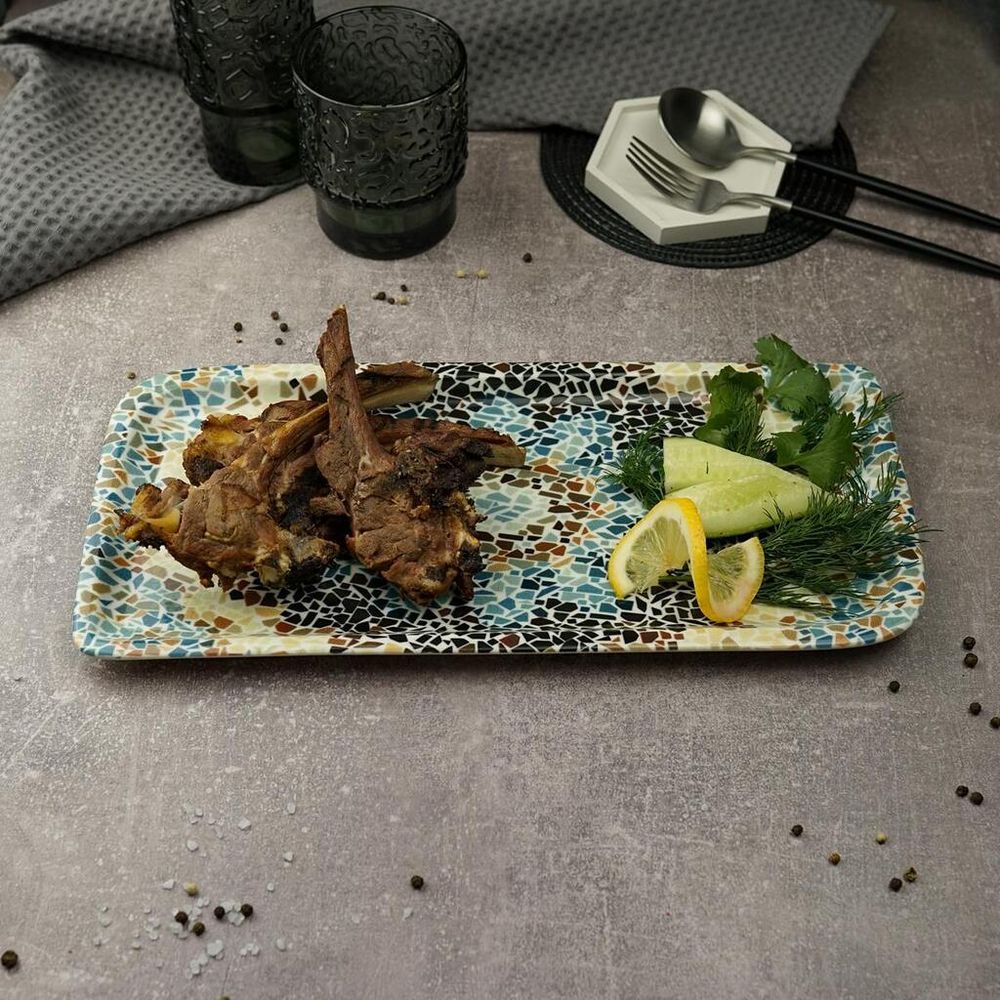 Блюдо прямоугольное 35*16 см   By Bone Innovation [1]