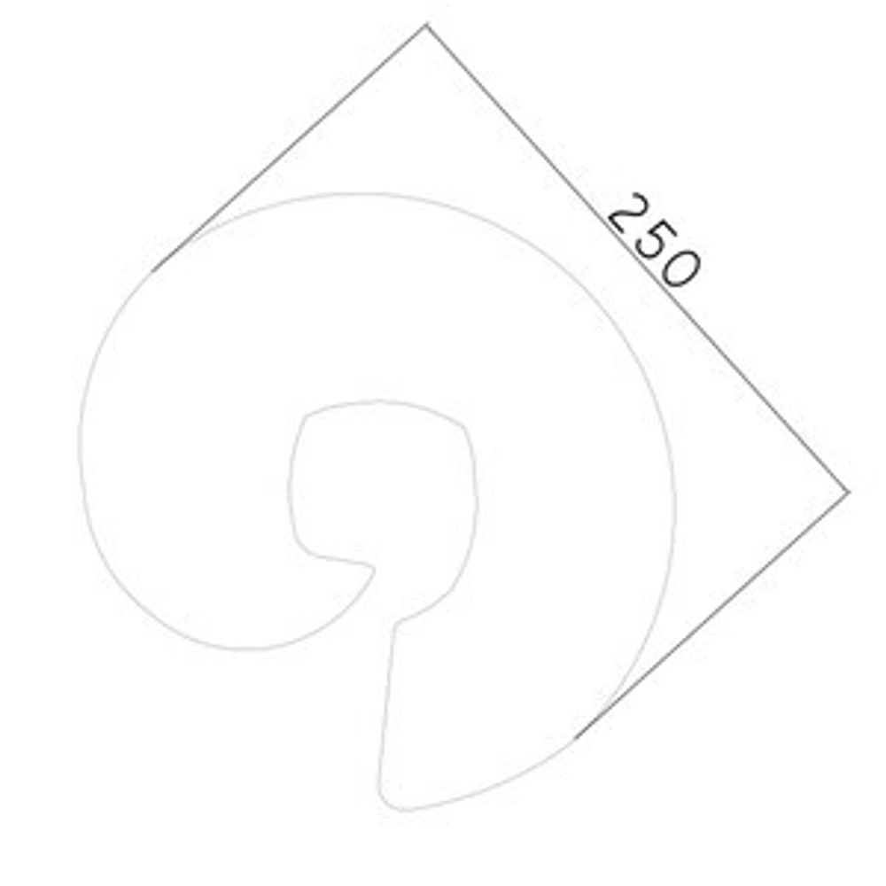 Свая винтовая d89х2500 мм 3,5мм с оголовком 200/200 (комплект)