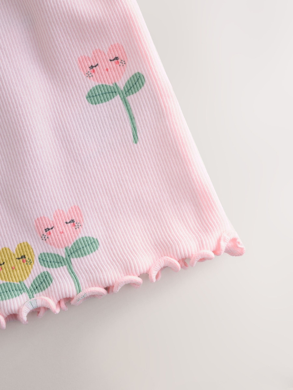 Лонгслив для девочки Next AG8-673, 5 шт., Розовый, Белый, Голубой