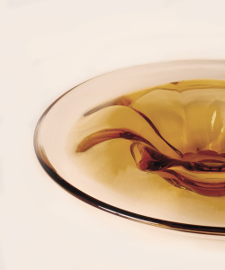 Блюдо декоративное Янтарь