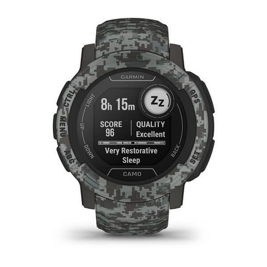 Умные часы Garmin Instinct 2 темно-серый камуфляж