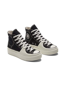 Converse Chuck Taylor All Star Construct Hi Black Vintage White