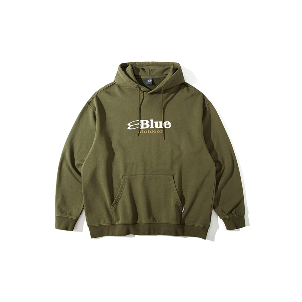 Худи Nothomme Blue Hoodie "Army Green"