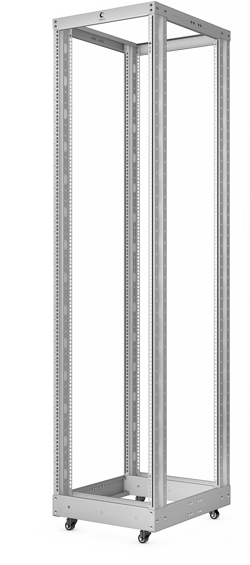 Открытая стойка двухрамная 19", 42U Cabeus RA-42U