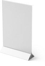 Подставка для постера А4 вертикальная (210*297 мм.)/съемное основание