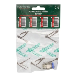 Фитинг для пластиковых трубок 8мм с наружной резьбой 1/4'' RockForce##Rock FORCE RF-SPC08-02