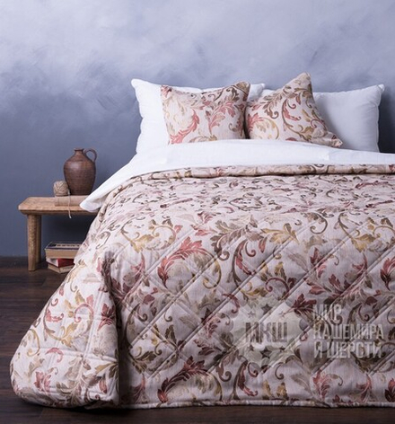 Покрывало МОНА (арт. BL02-239-01) - 230х250 см. - зеленое