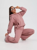 Костюм спортивный летний с брюками палаццо