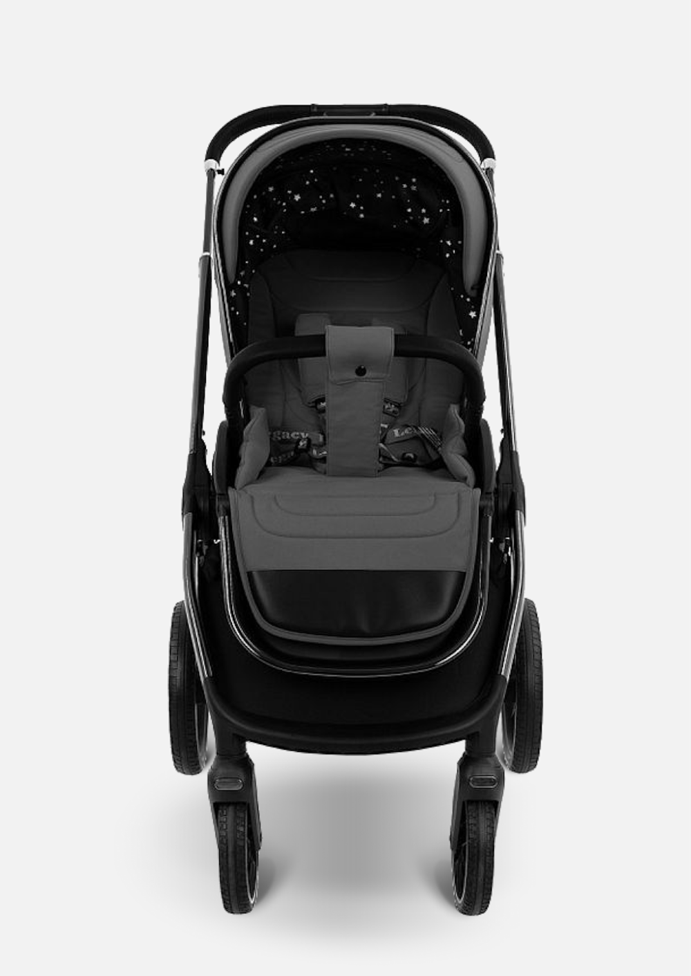 Pituso Коляска 2 в 1 Mayla Luxury Dark Grey