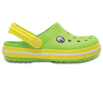 Детские сабо Crocs Crocband Volt Green Lemon