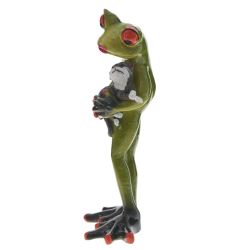 GAEM Фигурка декоративная "Лягушка", L6,5 W5 H15 см
