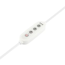 Разветвитель сетевой для линейных светильников ЭРА 3х IEC C5 3pin+timer на 3 точки с таймером 4, 8, 12H 2м | Аксессуары для фито светильников