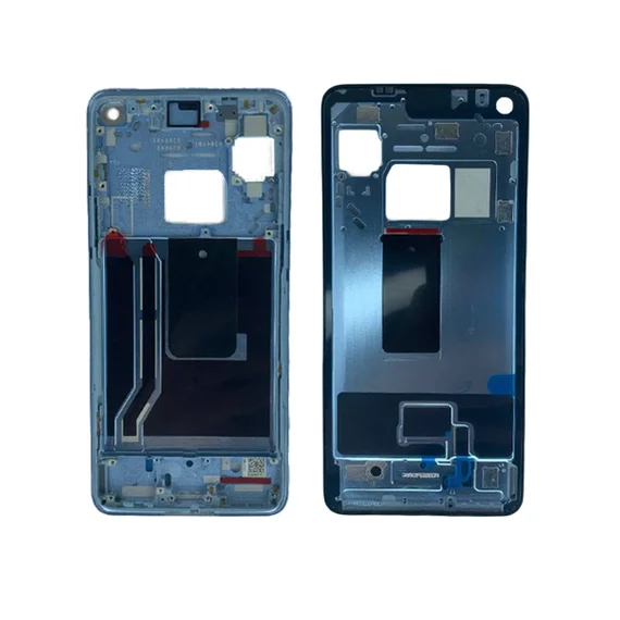Средняя часть корпуса (рамка) для OnePlus 10 Pro черная (Volcanic Black)