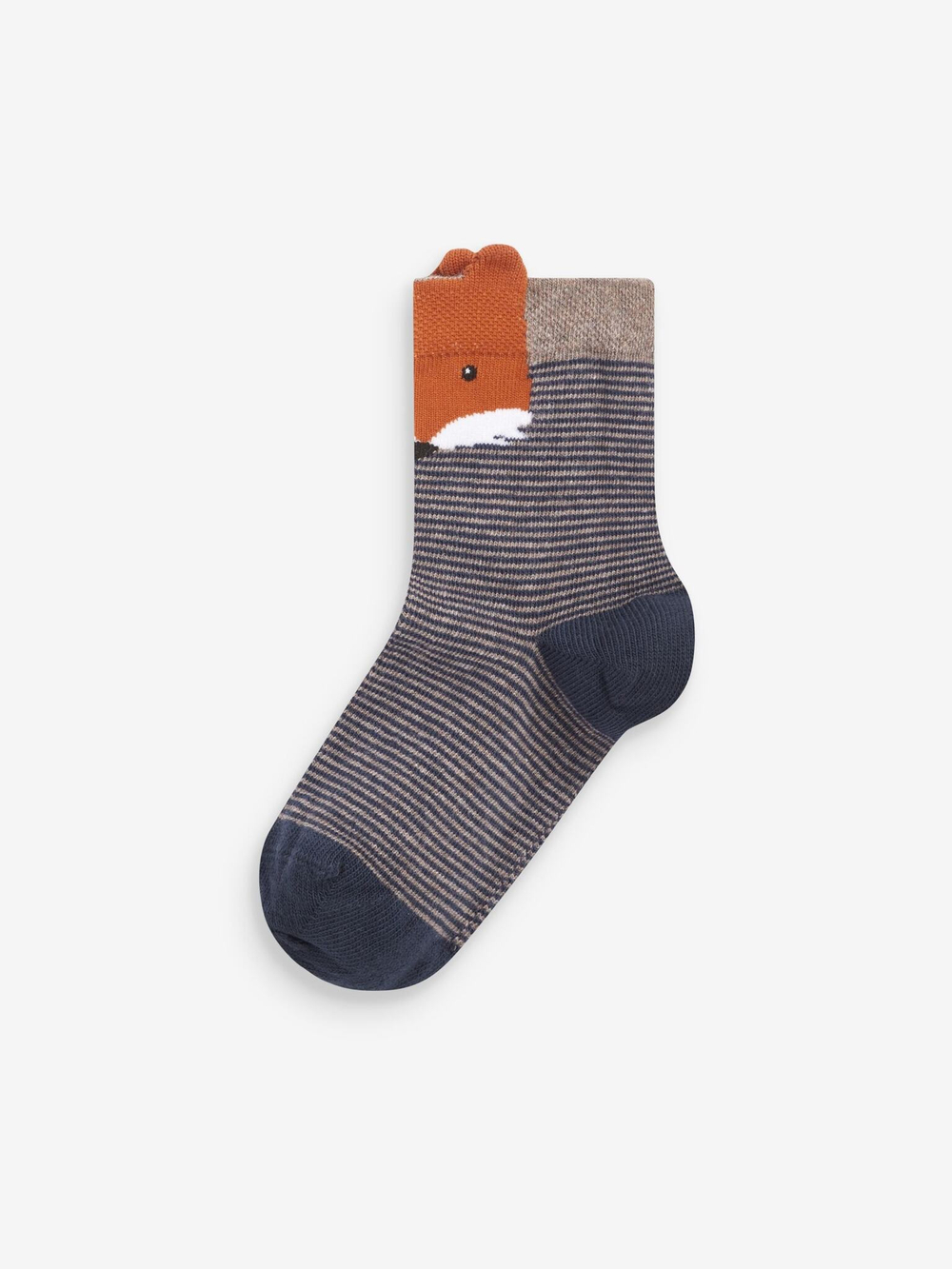 Носки хлопковые для мальчика Next 841-034, 7 шт., Серый, Зеленый, Кирпичный