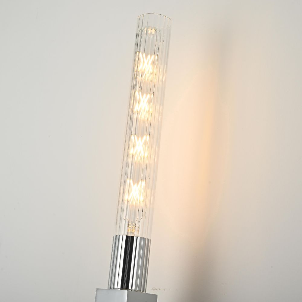 Бра Canelle Wall Lamp Single Sconces Chrome By Imperiumloft