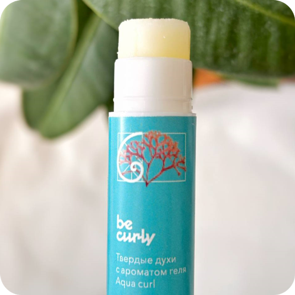 Твёрдые духи с ароматом геля Aqua curl, фото 2