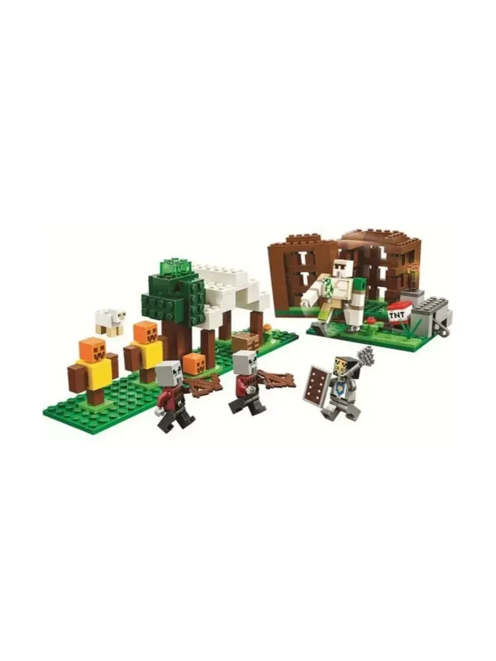 Конструктор Minecraft Майнкрафт - Аванпост разбойников