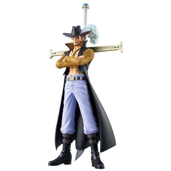 Фигурка Banpresto One Piece The Grandline Series Dracule / Фигурка по мотивам вселенной "Ван Пис", Дракуль "Соколиный Глаз" Михок