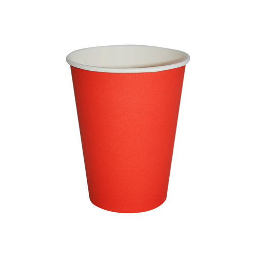 Стакан бумажный 250 мл для горячего красный 50 шт 20/1000 ПК