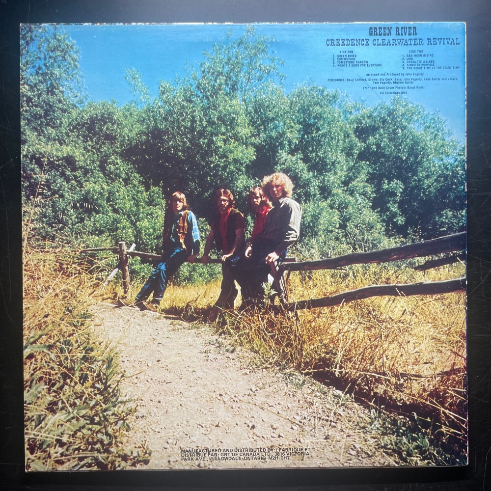 Creedence Clearwater Revival ‎– Green River (Канада 1978г.)