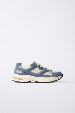 ZARA КРОССОВКИ, СИНИЙ