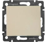 Выключатель одноклавишный Legrand Valena 774301+ рамка Legrand Valena 774351 слоновая кость- 1 шт.