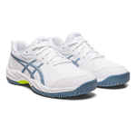 Big boy Asics Gel-Game 9 wear-resistant breathable non-slip wear-resistant breathable children's training shoes white blue